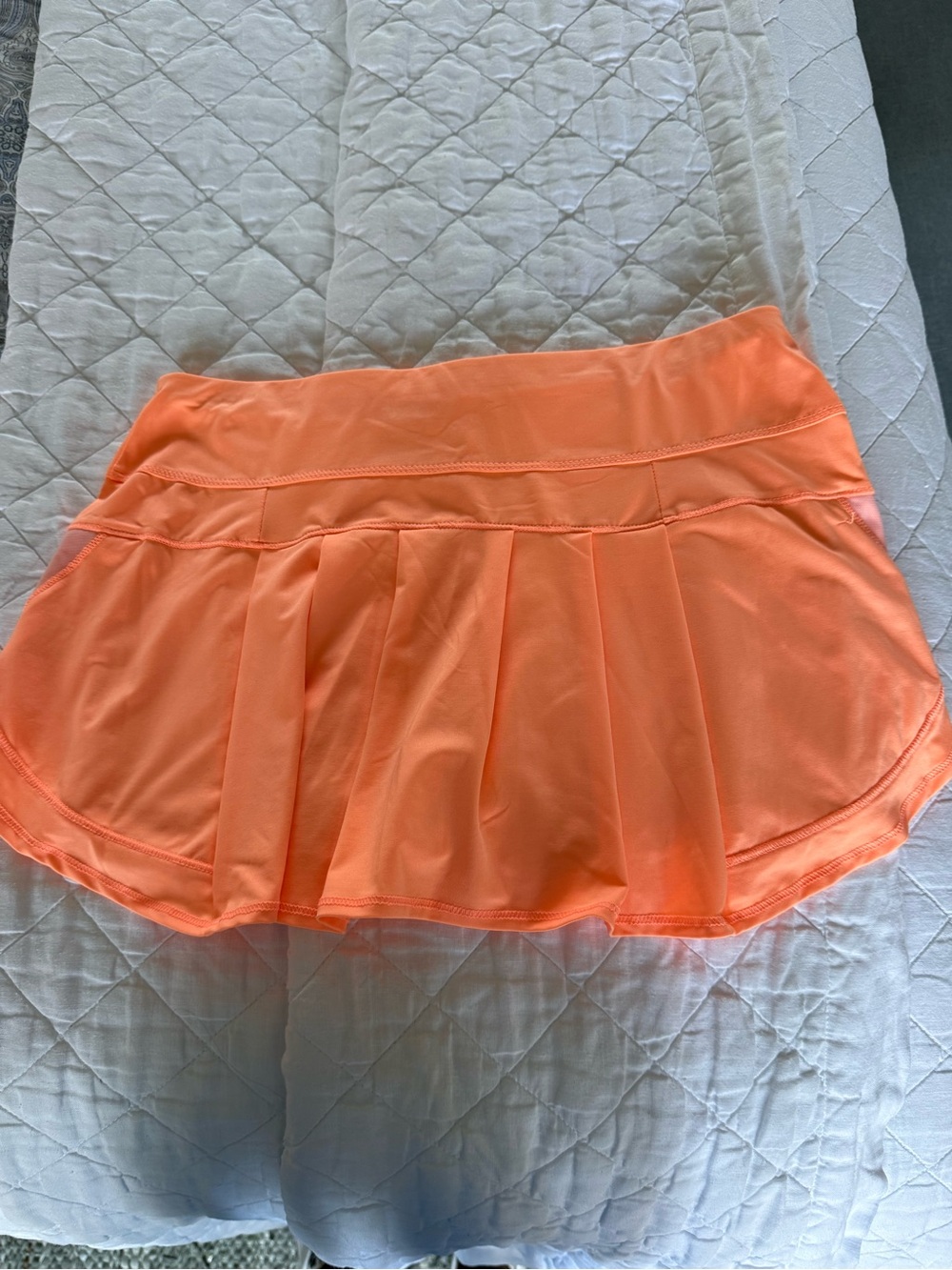 Orange Racerback Tennis Tank and Skort Set - Picture 5 of 9